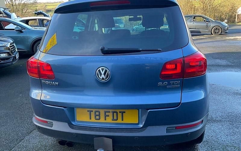 Used VW Tiguan SE 140 HP (102 kW) 2013 Blue SUV