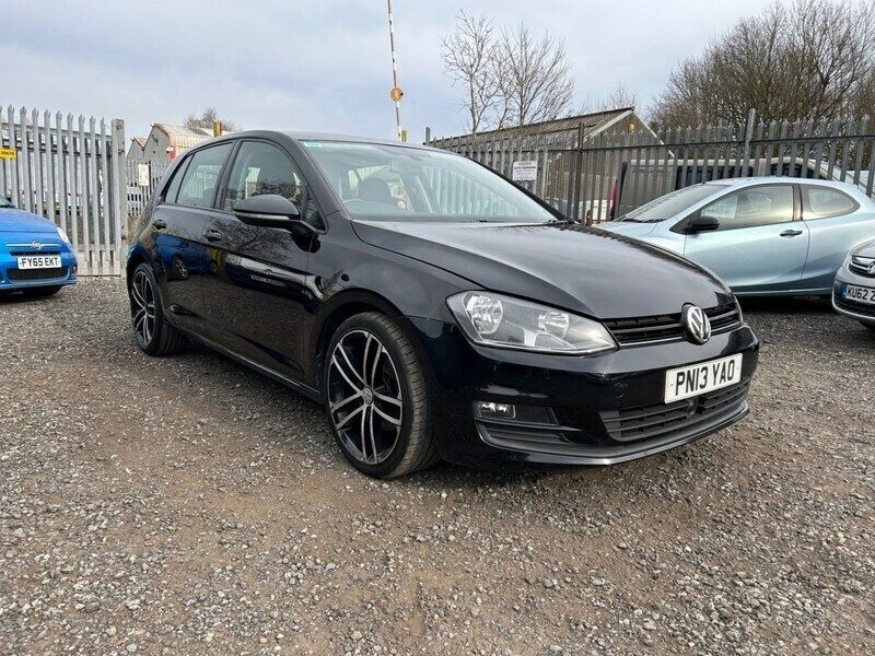 Black Used 2013 VW Golf VII SE Hatchback | £3,695 (Good price) - Image 1/4