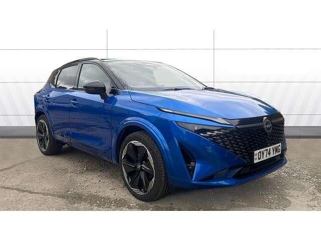 Blue Used 2024 Nissan Qashqai SUV | £26,702 (Expensive) - Image 1/4