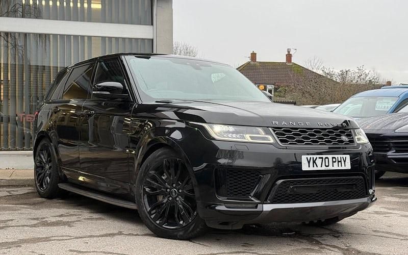 Black Used 2020 Land Rover Range Rover Sport HSE SUV | £32,995 (Good price) - Image 1/4