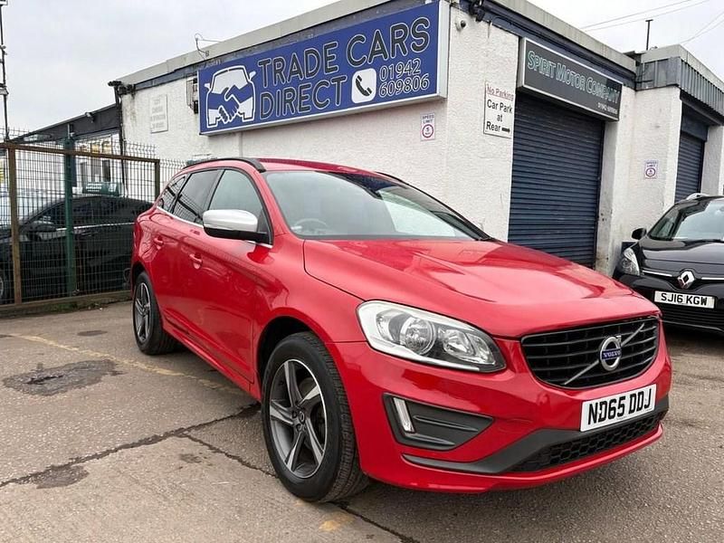 Used Volvo XC60 R-Design 190 HP (139 kW) 2016 Red SUV