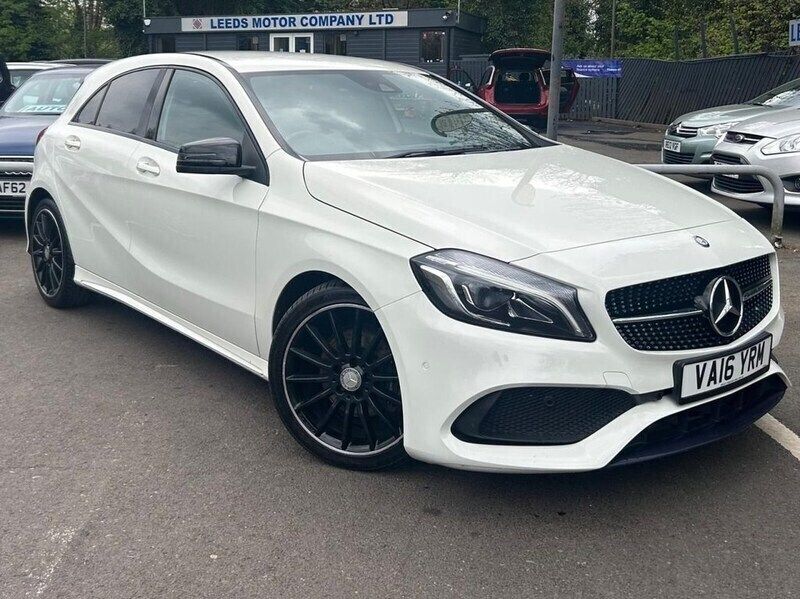 White Used 2016 Mercedes A200 AMG line Hatchback | £12,995 (Fair price) - Image 1/4