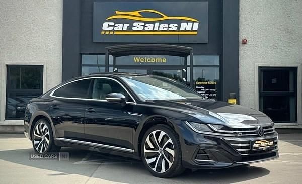 Black Used 2022 VW Arteon R-line Hatchback | £21,900 (Fair price) - Image 1/4