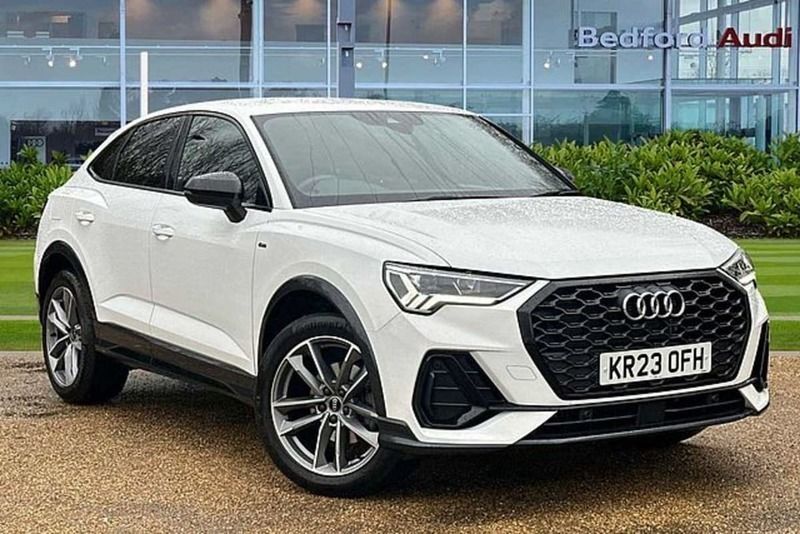 Used Audi Q3 Black Edition 150 HP (110 kW) 2023 White SUV