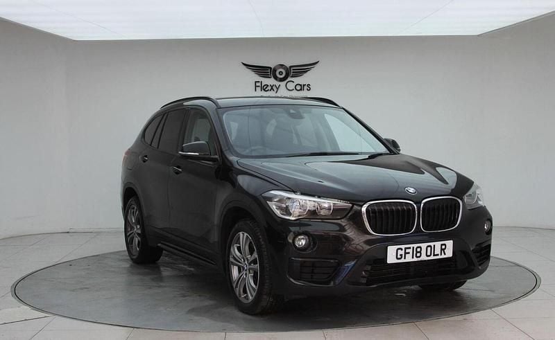 Black Used 2018 BMW X1 Sport Line SUV | £10,689 (Good price) - Image 1/4