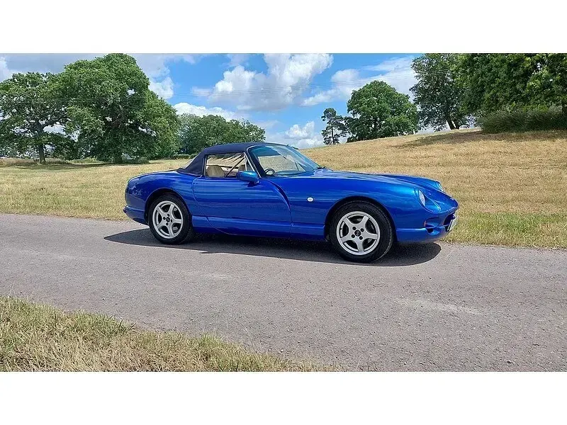 Used TVR Chimaera 240 HP (176 kW) 1997 Blue Cabriolet