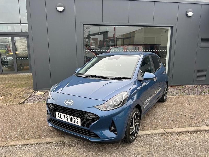 New Hyundai i10 Premium 79 HP (58 kW) 2025 Vibrant blue Hatchback