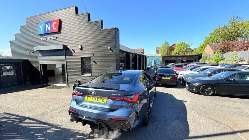 Blue Used 2020 BMW 420 M Sport Coupe | £26,491 - Image 1/4