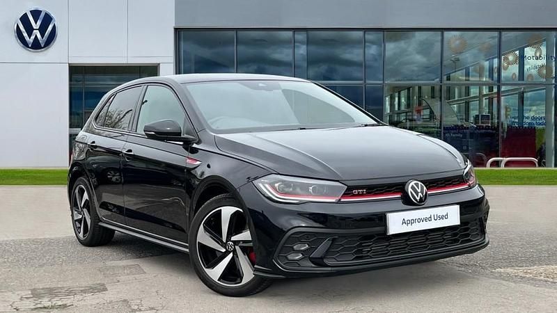 Black Used 2022 VW Polo GTI Hatchback | £22,880 (A bit pricey) - Image 1/4