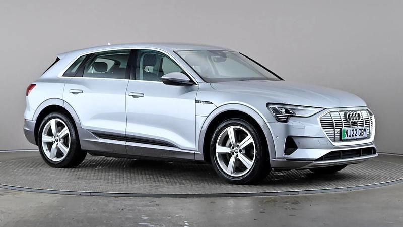 Used Audi e-tron Advanced 300 kW (408 HP) 2022 Silver SUV