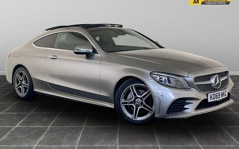Silver Used 2020 Mercedes C220 AMG Line Premium Plus Coupe | £15,895 (Fair price) - Image 1/2
