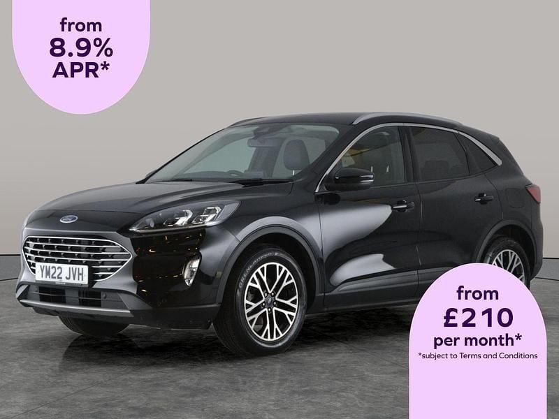 Black Used 2022 Ford Kuga Titanium SUV | £15,887 (Super price) - Image 1/3