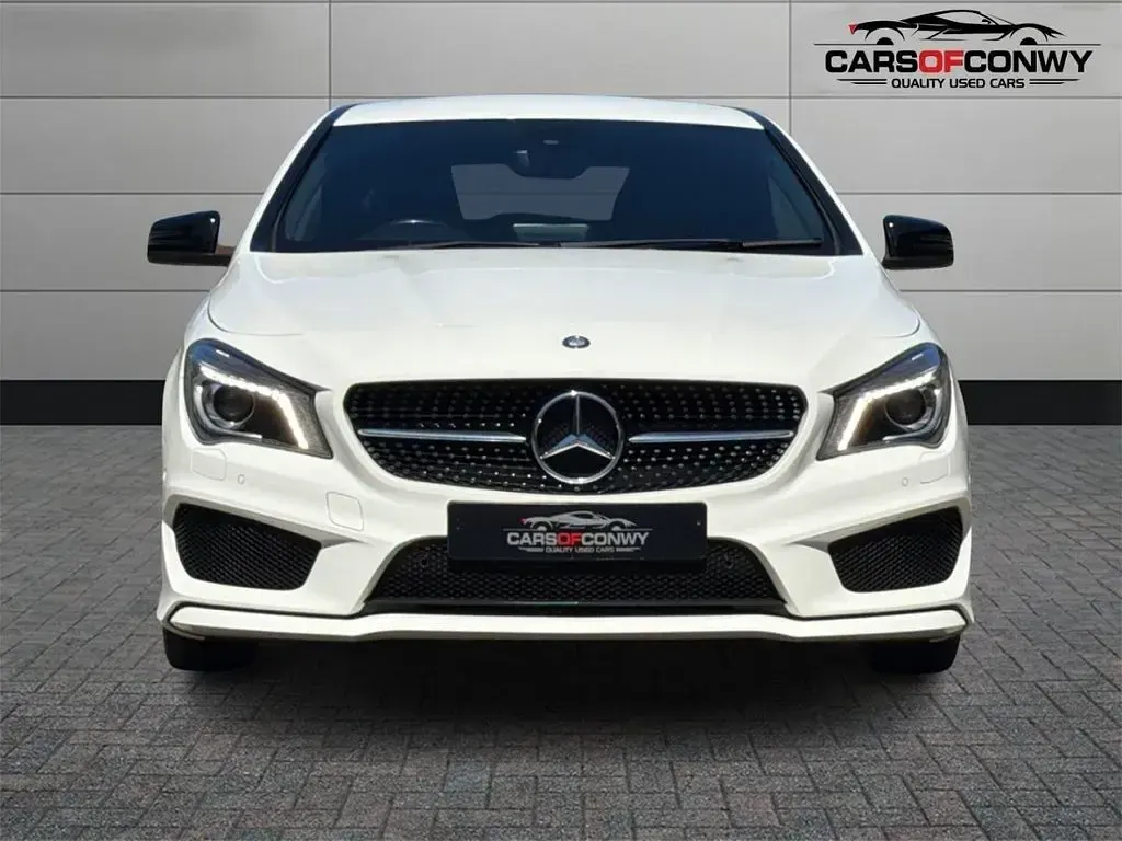 Used Mercedes CLA220 AMG 177 HP (130 kW) 2016 White Coupe