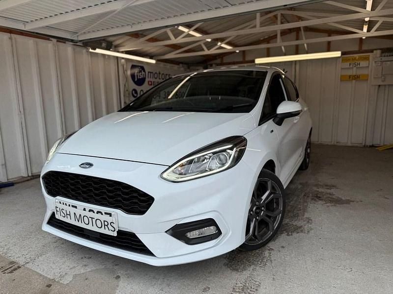 White Used 2019 Ford Fiesta ST-Line Hatchback | £9,490 (Fair price) - Image 1/4