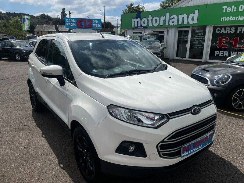 White Used 2016 Ford Ecosport Zetec SUV | £7,999 (Expensive) - Image 1/3