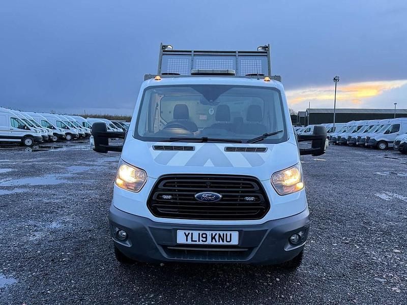 Used Ford Transit 130 HP (95 kW) 2019 White Cabriolet