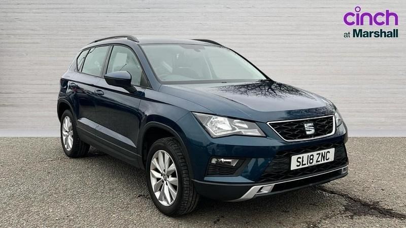 Blue Used 2018 Seat Ateca Ecomotive SUV | £9,280 (Fair price) - Image 1/4