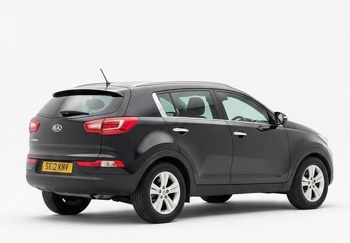 Used Kia Sportage 115 HP (84 kW) 2012 Black SUV