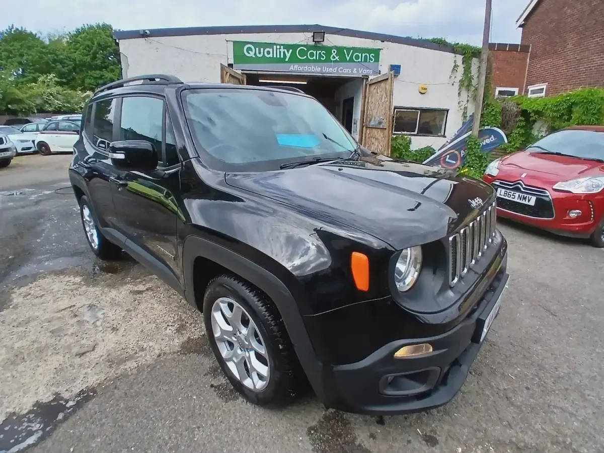 Used Jeep Renegade Longitude 120 HP (88 kW) 2016 Black SUV
