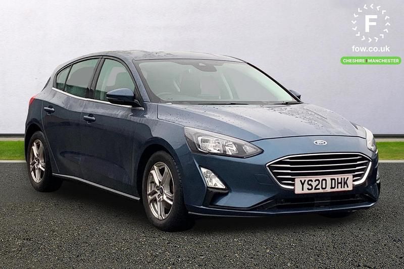 Used Ford Focus Zetec 120 HP (88 kW) 2020 Blue Hatchback