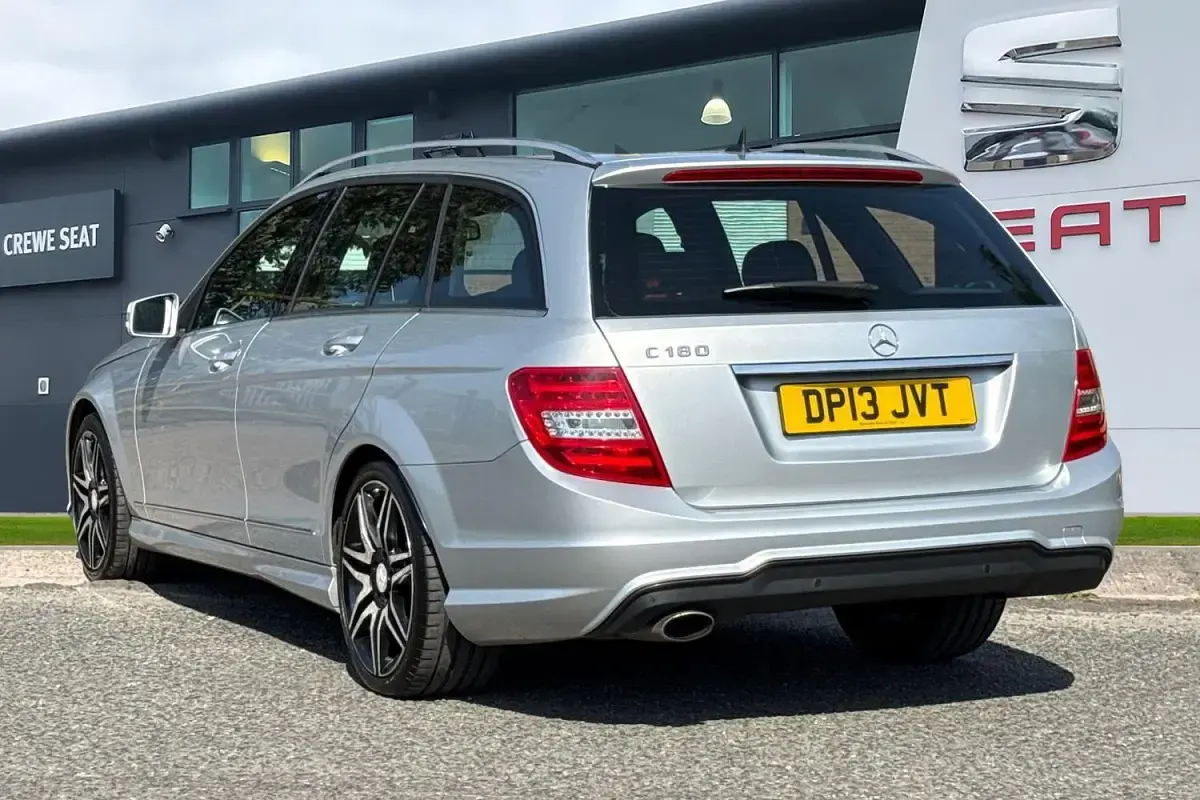 Used Mercedes C180 AMG 2013 Silver Estate