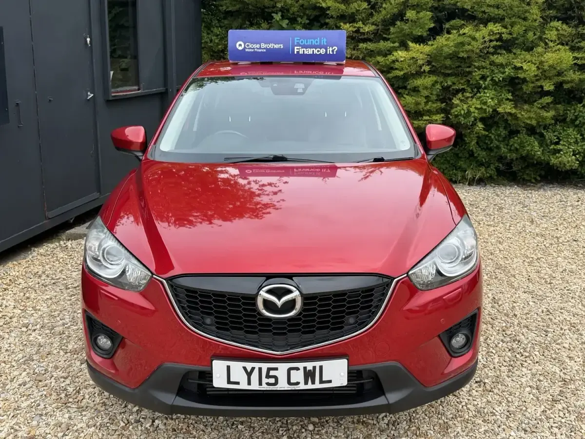 Second-hand Mazda CX-5 Inclusive 150 CP (110 kW) 2015 Roșu SUV