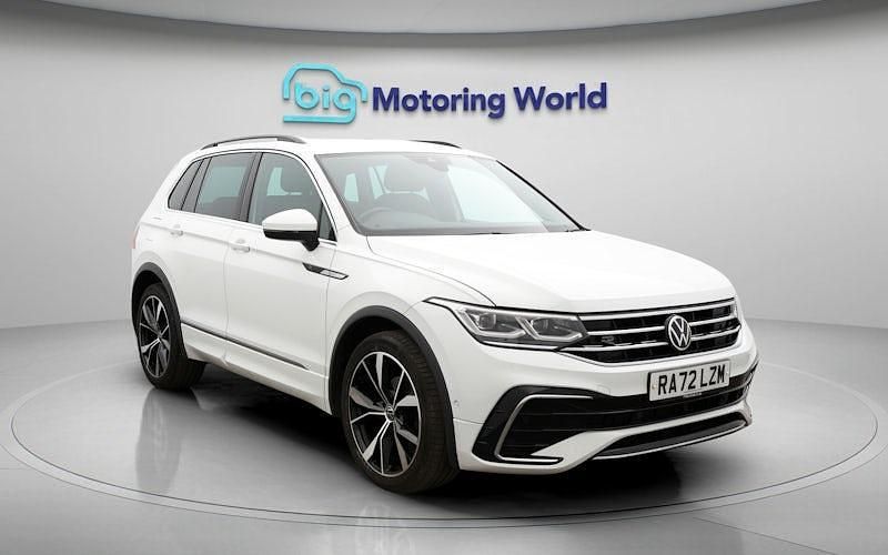 Used VW Tiguan R-line 150 HP (110 kW) 2023 White SUV