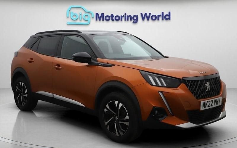 Used 2022 Peugeot 2008 GT SUV | £14,600 (Good price) - Image 1/4