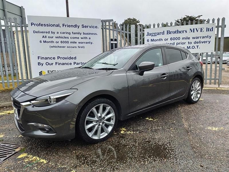 Grey Used 2017 Mazda 3 Inclusive Hatchback | £9,950 (Fair price) - Image 1/4