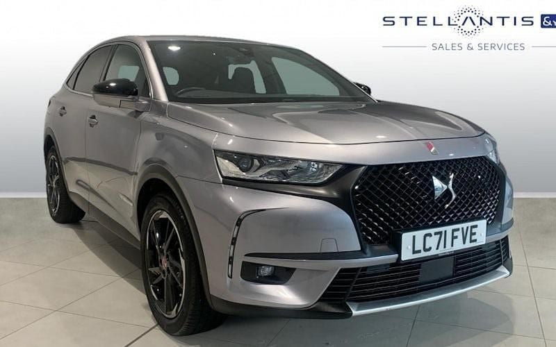 Grey Used 2021 DS Automobiles DS7 Crossback Performance SUV | £18,796 (Fair price) - Image 1/4
