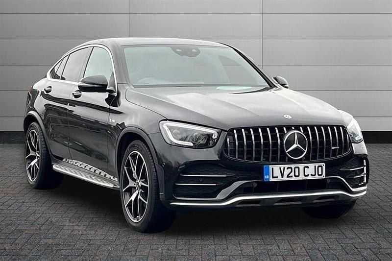 Used Mercedes GLC43 AMG Premium 390 HP (286 kW) 2020 Obsidian black Coupe
