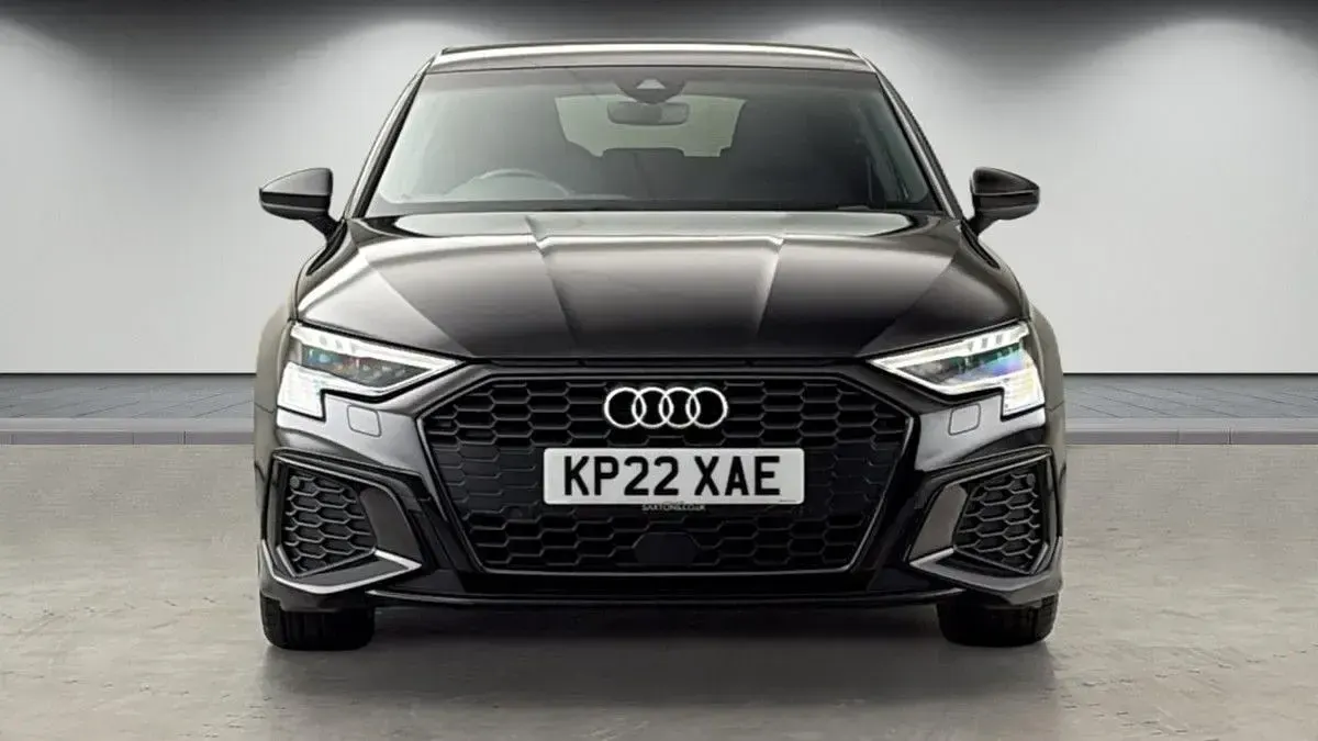 Used Audi A3 Sportback Design 150 HP (110 kW) 2021 Mythos black Hatchback