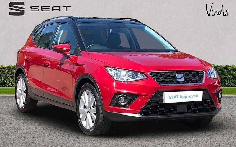 Red Used 2021 Seat Arona SE SUV | £11,300 (Fair price) - Image 1/4