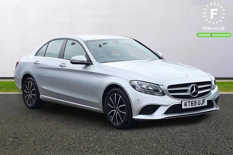 Used Mercedes C200 Active 2020 Silver Sedan