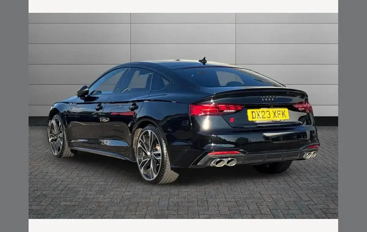 Used Audi A5 Black Edition 341 HP (250 kW) 2023 Black Coupe