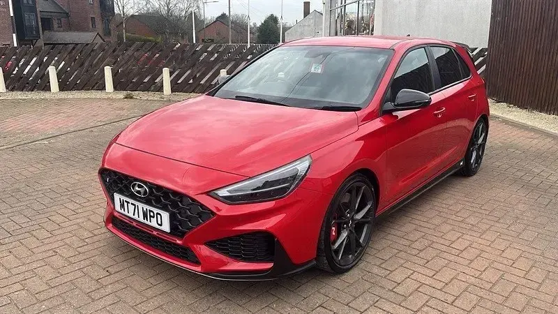 Second-hand Hyundai i30 N Performance 280 CP (205 kW) 2021 Roșu Hatchback