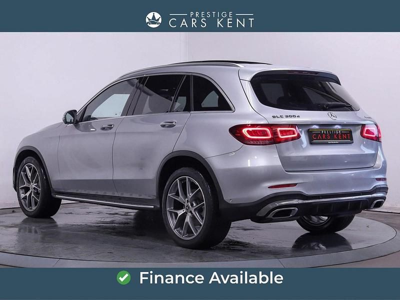 Used Mercedes GLC300 AMG line 245 HP (180 kW) 2022 Silver SUV