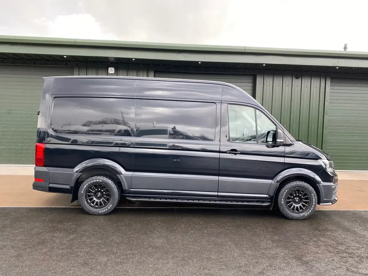 Used VW Crafter Trendline 140 HP (102 kW) 2018 Black Van