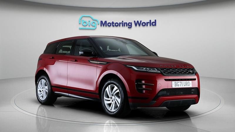 Used Land Rover Range Rover evoque R-Dynamic 305 HP (224 kW) 2021 Red SUV