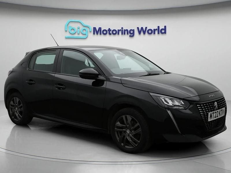 Black Used 2022 Peugeot 208 Active Premium Hatchback | £10,000 (Good price) - Image 1/4