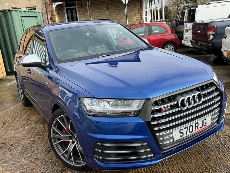 Used Audi SQ7 Advanced 435 HP (319 kW) 2017 Blue SUV