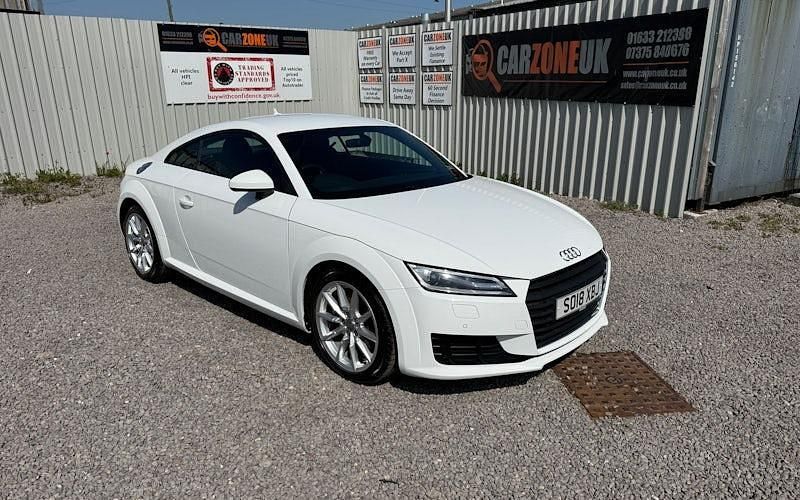 Used Audi TT Sport 180 HP (132 kW) 2018 White Coupe