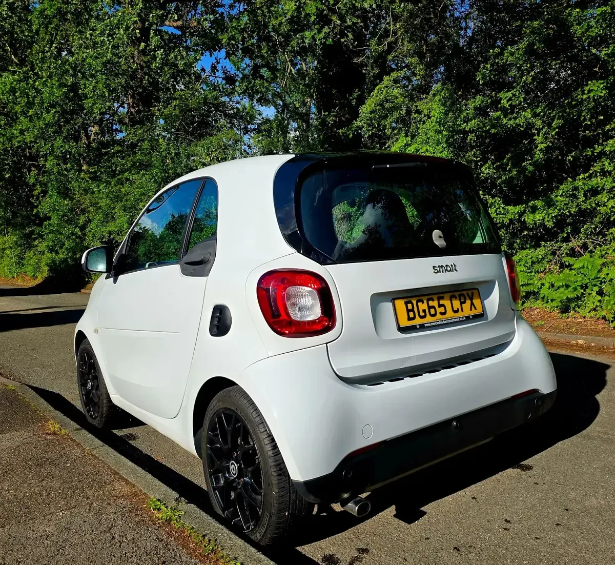 Used Smart ForTwo Coupé Premium 90 HP (66 kW) 2016 White Coupe