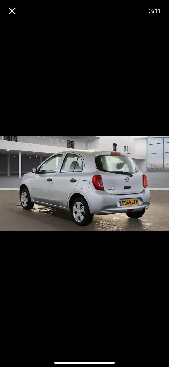 Used Nissan Micra Visia 2014 Silver Hatchback