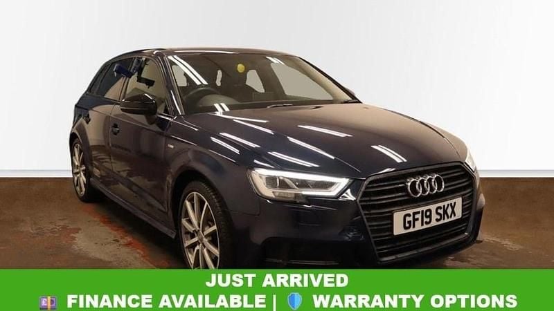 Used Audi A3 Sportback Black Edition 2019 Blue Hatchback