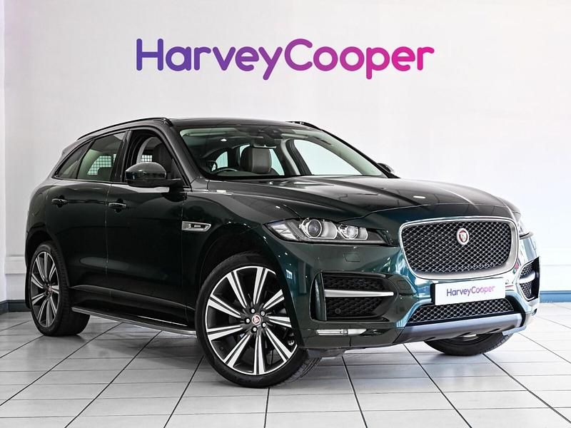 Used Jaguar F-Pace R-Sport 240 HP (176 kW) 2017 Green SUV