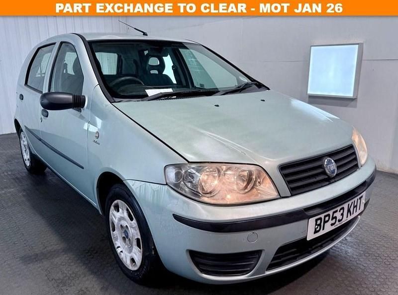 Green Used 2004 Fiat Punto Active Hatchback | £1,500 - Image 1/4