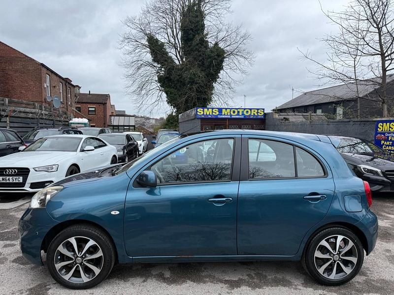 Used Nissan Micra Tekna 80 HP (58 kW) 2014 Blue Hatchback