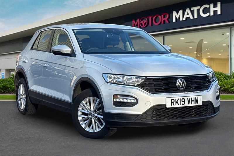 Silver Used 2019 VW T-Roc S SUV | £12,150 (Good price) - Image 1/4