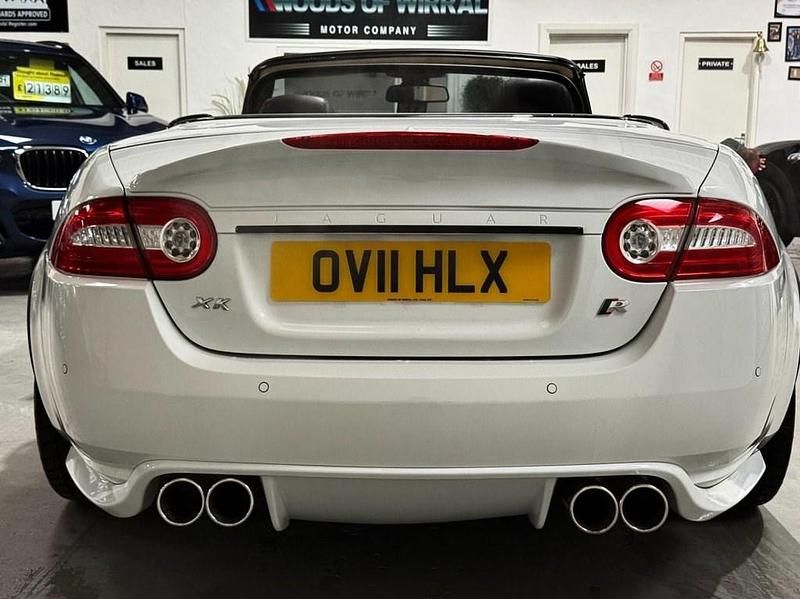 Used Jaguar XKR 510 HP (375 kW) 2011 White Cabriolet